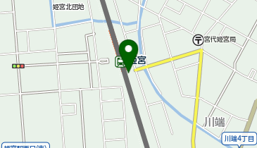 TOBU PARK姫宮駅東口駐輪場の地図画像