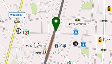 TOBU PARK東武ストア竹ノ塚店駐輪場の地図画像