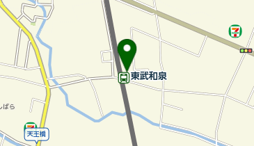 TOBU PARK東武和泉駅前駐輪場の地図画像