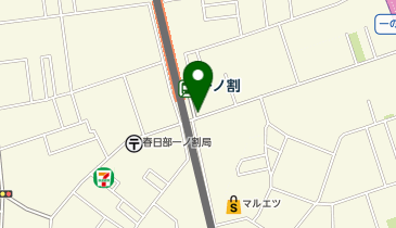TOBU PARK一ノ割駅第2駐輪場の地図画像