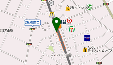 TOBU PARK 越谷駅西口駐輪場の地図画像