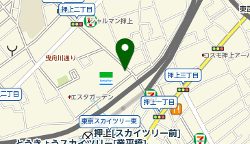 TOBU PARK 押上2丁目駐輪場の地図画像