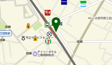 TOBU PARK上福岡駅北口駐輪場の地図画像