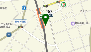 TOBU PARK東松山駅東口駐輪場の地図画像