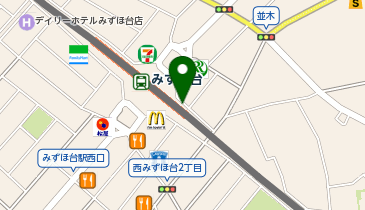 TOBU PARKみずほ台駅東口第2駐輪場の地図画像