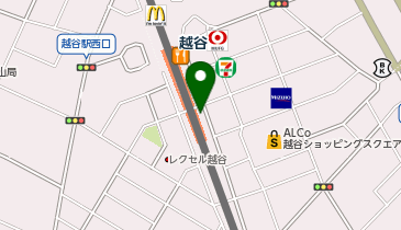 TOBU PARK 越谷駅東口駐輪場の地図画像