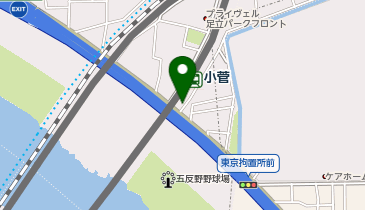 TOBU PARK東武ストア小菅店駐輪場の地図画像