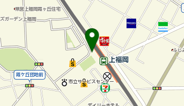 TOBU PARK上福岡駅西口駐輪場の地図画像