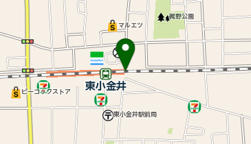 TOBU PARK  東小金井駅前第三駐輪場(Aエリア)の地図画像