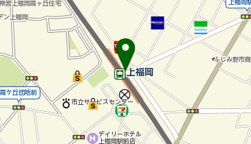 TOBU PARK上福岡駅東口駐輪場の地図画像