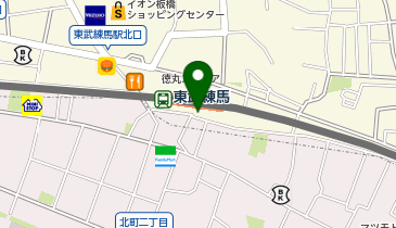 TOBU PARK東武練馬駅南口駐輪場の地図画像