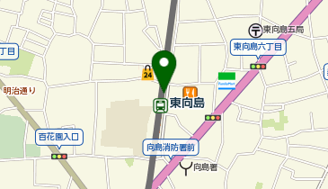 TOBU PARK東向島駅前駐輪場の地図画像