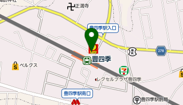 TOBU PARK豊四季駅前駐輪場の地図画像
