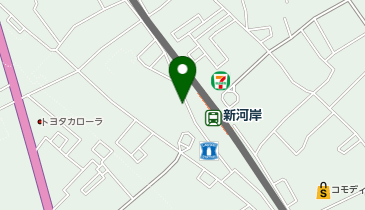 TOBU PARK新河岸駅駐輪場の地図画像