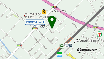 TOBU PARK 岩槻駅西口駐輪場の地図画像