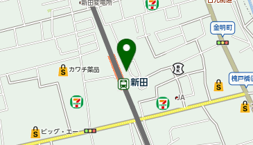 TOBU PARK 新田駅前駐輪場の地図画像