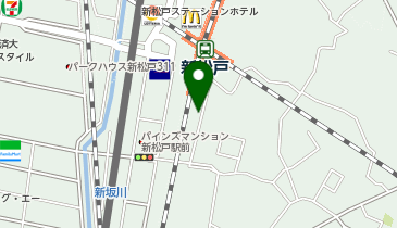 TOBU PARK新松戸駅東口駐輪場の地図画像