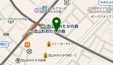 TOBU PARK流山おおたかの森駅東口第2駐輪場の地図画像