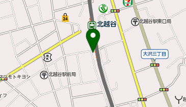 TOBU PARK 北越谷駅高架下駐輪場の地図画像