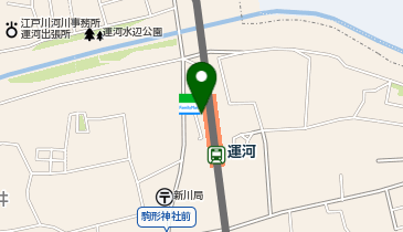 TOBU PARK運河駅西口第2駐輪場の地図画像