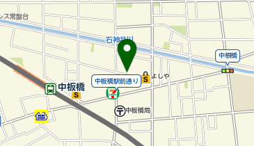 TOBU PARK中板橋駅北口第2駐輪場の地図画像