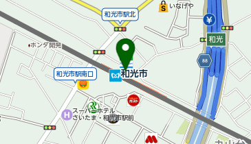 TOBU PARK和光市駅北口第2駐輪場の地図画像