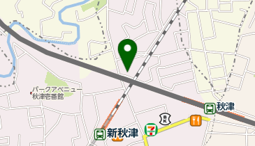 TOBU PARK新秋津駅駐輪場の地図画像