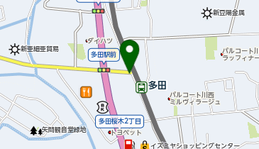 グッドパーキング多田駅前の地図画像