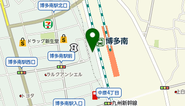 グッドパーキング博多南駅前ビルの地図画像