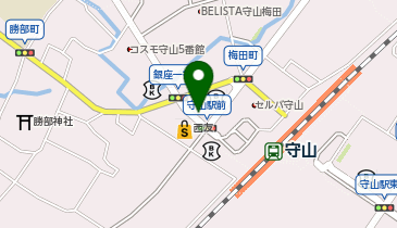 グッドパーキング守山駅前の地図画像