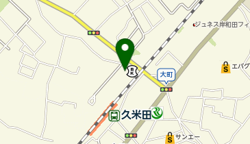 グッドパーキング久米田駅前の地図画像