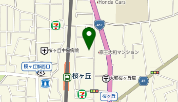 グッドパーキング桜ヶ丘 の地図画像