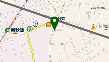 サイクルパークPa!秋津第1の地図画像