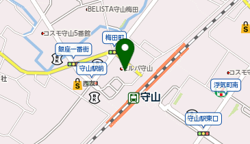 グッドパーキングセルバ守山の地図画像