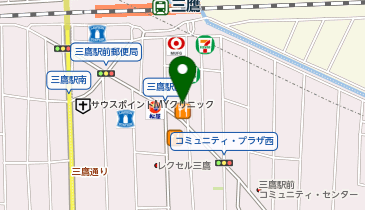 グッドパーキング三鷹の地図画像