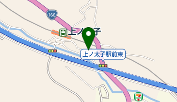 Pat近鉄上ノ太子駅前駐輪場の地図画像