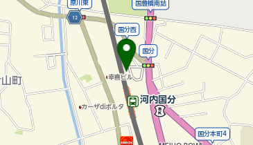 Pat近鉄河内国分駅前駐輪場の地図画像
