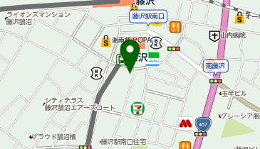 藤沢市鵠沼石上1丁目1-3 ODAKYU湘南GATEお客様駐輪場の地図画像