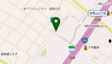 東京都港区北青山3丁目4 青山3丁目駐輪場の地図画像