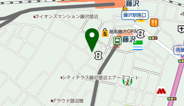 藤沢市鵠沼橘1丁目17-4 【一般貸出】第一興産28号館ビルみんちゅう駐輪場の地図画像