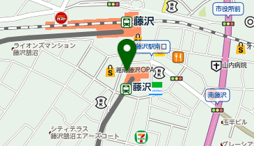 藤沢市南藤沢21-1 ODAKYU湘南GATEみんちゅう駐輪場(西側)の地図画像