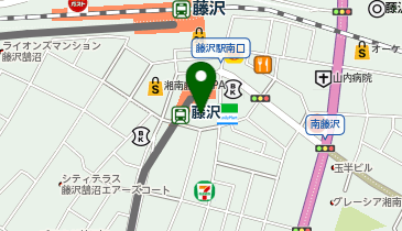 藤沢市南藤沢21-1 ODAKYU湘南GATEみんちゅう駐輪場(南側建物裏)の地図画像