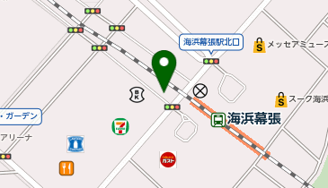 千葉市美浜区中瀬2丁目 海浜幕張駅前みんちゅう駐輪場の地図画像