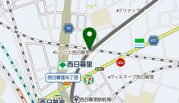 荒川区西日暮里5-613-5外 西日暮里第四自転車置場の地図画像