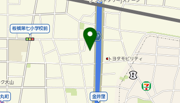 板橋区大山金井町14番10 G・コンフォート大山山手通り  1日貸し駐輪場の地図画像