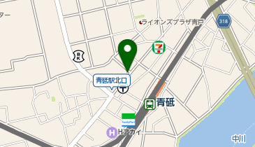 葛飾区青戸3丁目32-16 青砥駅前みんちゅう駐輪場(日貸し)の地図画像