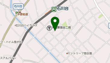 大田区東雪谷2丁目 21番12 【日貸】No,67-70 ブライズ東雪谷アジールコート駐輪場の地図画像