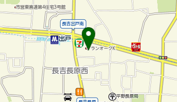 大阪市平野区長吉長原1丁目1-3  出戸駅前みんちゅう駐輪場【1日貸】の地図画像