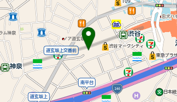 東京都渋谷区道玄坂1丁目12-1 【日貸】渋谷マークシティみんちゅう駐輪場の地図画像