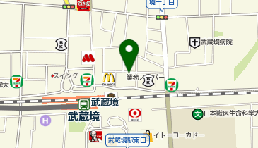 武蔵野市境1-15-5 Cycle DAICHI 武蔵境駅前第二の地図画像